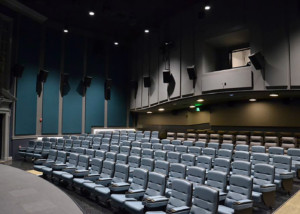 The Bedford Playhouse/Clive Davis Arts Center is a classic movie theater in the final stages of a total renovation. WSDG is providing complete acoustic and A/V design and consultation for the complex. Main Dolby Atmos Theater