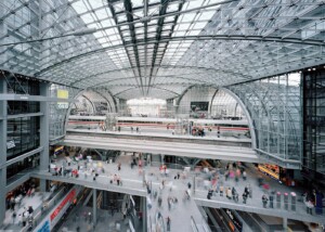 Berlin Hauptbahnof Central Station acoustics and AV systems were designed by WSDG / ADA-AMC.