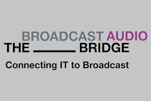 The Broadcast Bridge Official Logo. Communicating IT with Broadcast. WSDG Podcast.