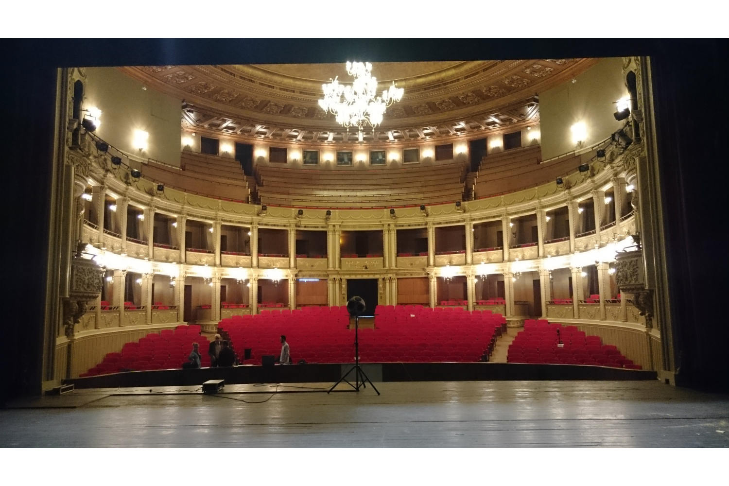 Bucharest Nation Opera main view, room acoustics and auralization by ADA-AMC, a WSDG company