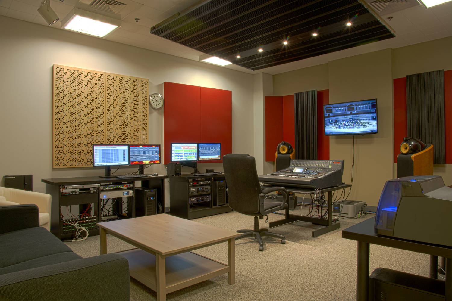 Chicago Symphony Orchestra Control Room - WSDG
