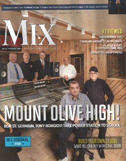 Dirk Noy featured at February Cover Story in Mix Magazine by solving acoustic issues