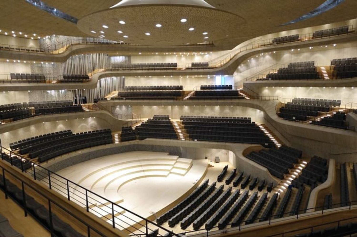 Elbphilharmonie in Hamburg, Germany. Acoustics by WSDG.