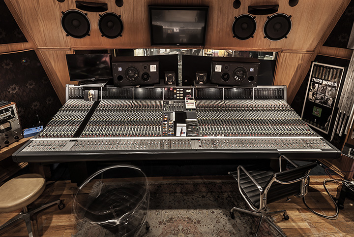 Electric Lady Studios, first artist studio designed by WSDG in 1969 - Jimi Hendrix Studio.
