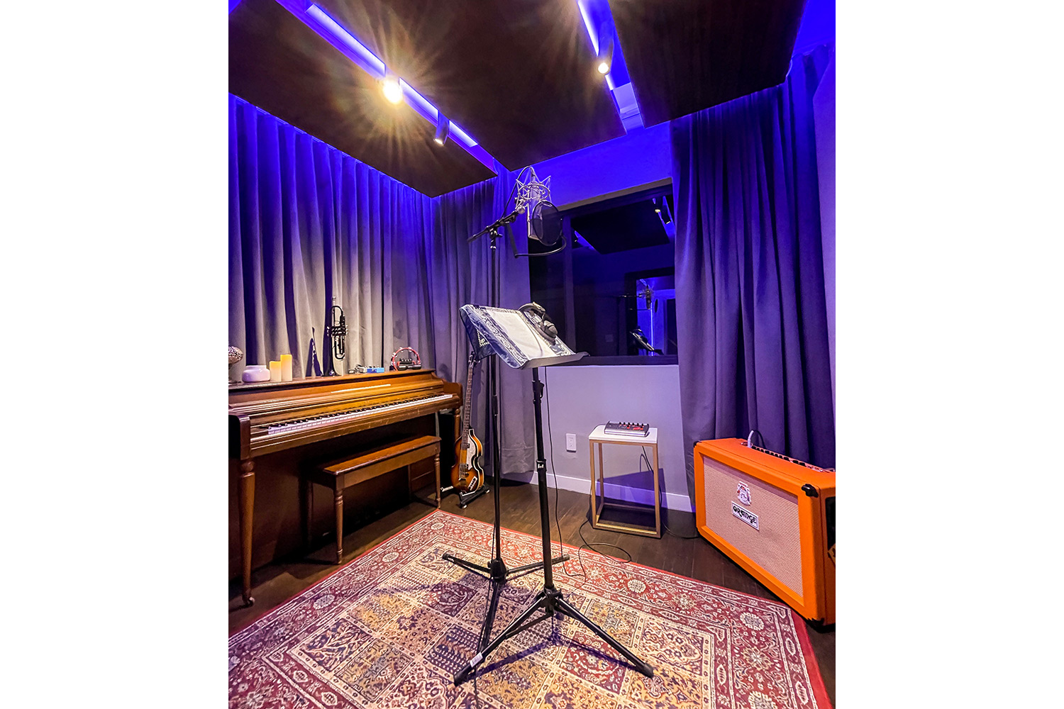 Groovyland Studios Live Room. E-Studio designed by WSDG and owned by David Molho.