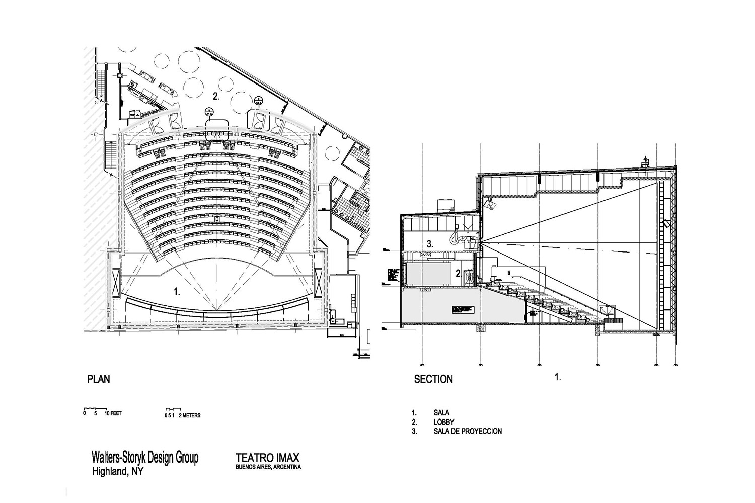 imax theater plan