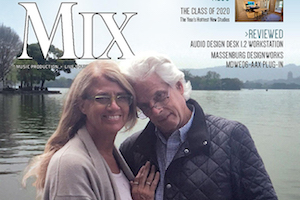 Beth Walters & John Story, WSDG Founding Partners, featured at Mix Magazine June 2020 Cover. Studio Design, Serendipity, Acoustics and a Legendary career in the music industry.