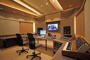 Royal College of Music control rooms, designed by WSDG.