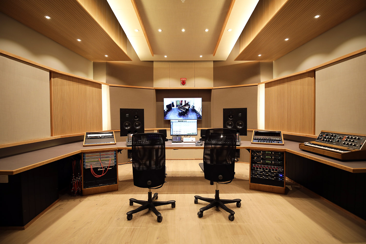 Recording studio design and systems integration at Royal College of Music in Sweden by WSDG.