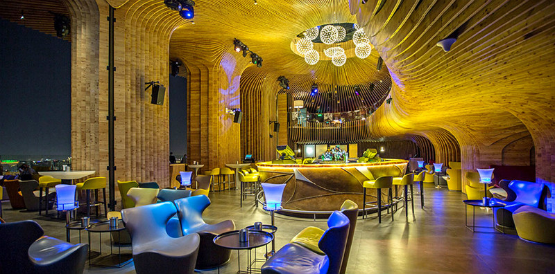 La Cigale Hotel in Doha, Qatar. Acoustics consulting by WSDG Miami office, Sergio Molho project manager