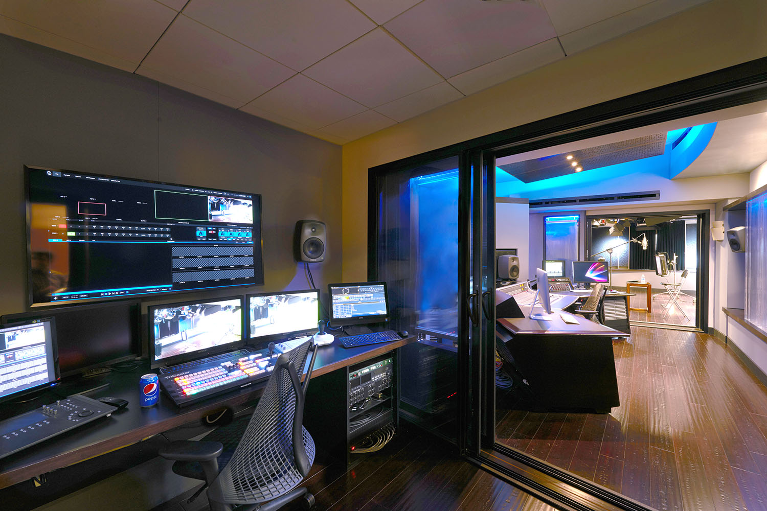 PepsiCo, Recording Studios, WSDG, Design, A/V Systems