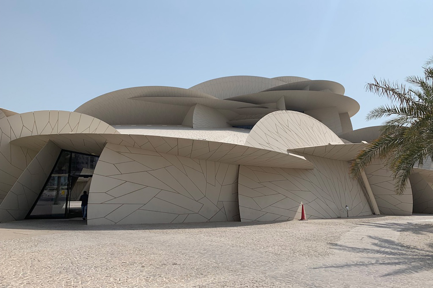 The National Museum of Qatar. WSDG was contracted to create a 3-D acoustic model of the space and make recommendations regarding appropriate speaker usage and placement. Façade 2.