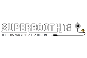 Superbooth 2018 Logo. Berlin, Germany