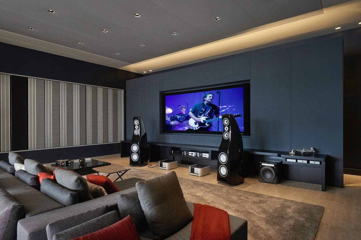 The Ultimate Home Theater variable acoustic panels