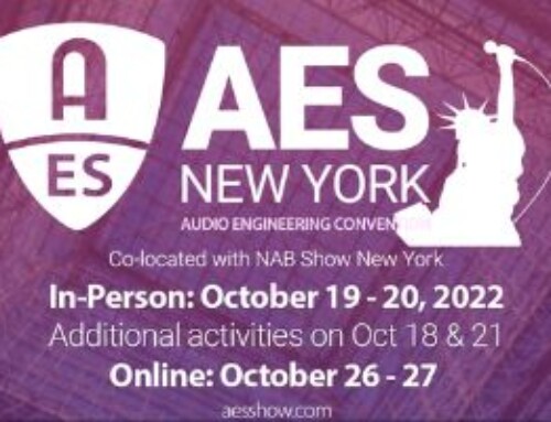 WSDG at AES NY 2022 – For Free Tickets to Attend the Conference, Click Here