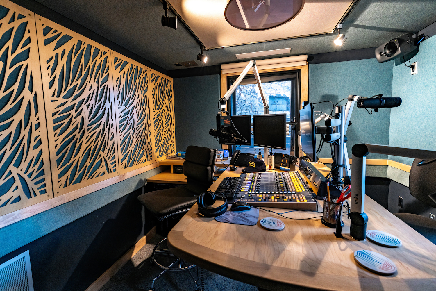 radio broadcast studio