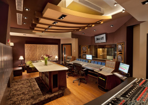 Ann Mincieli and Alicia Keys' Jungle City Studios in the heart of NYC. Designed by WSDG.